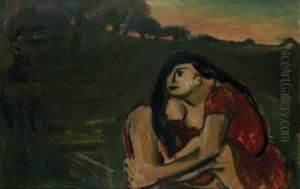 On A Meadow (diva Bara) by Jan Trampota