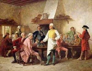 A Gentlemans Debate by Benjamin Eugene Fichel