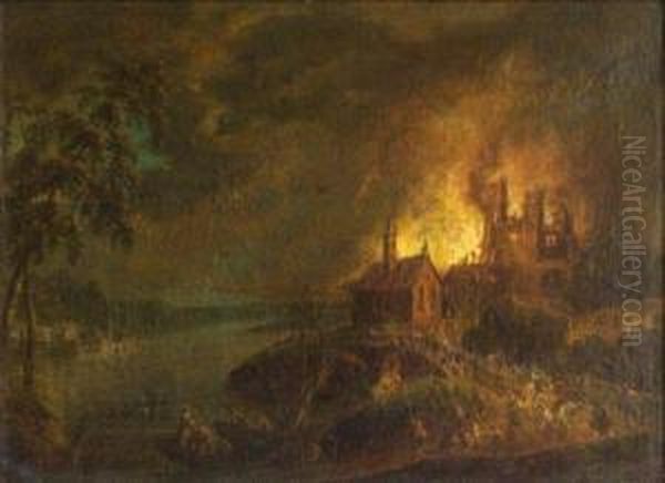 L'incendie D'un Village - view 1
