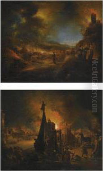 The Destruction Of Sodom - view 1
