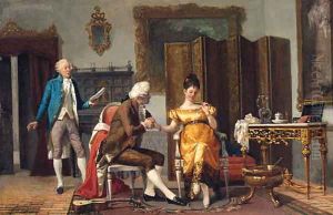 The Flirtation by Benjamin Eugene Fichel