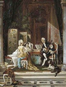 The serenade by Benjamin Eugene Fichel
