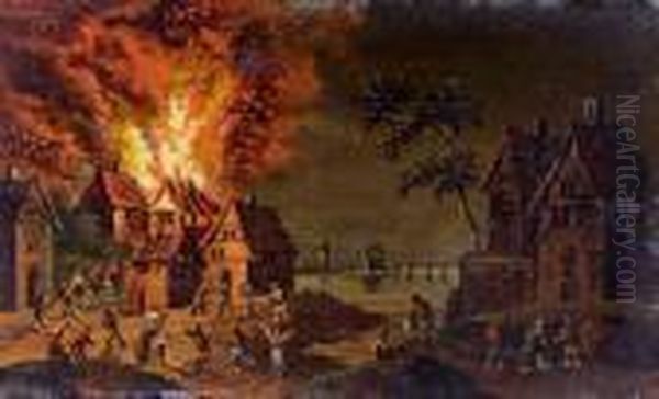 Incendio Notturno - view 1