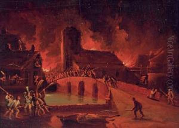 Incendio Notturno - view 1