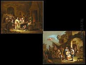 Gemaldepaar: by Johann Georg Trautmann
