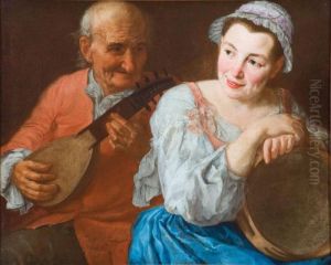 Mandolinata by Gaspare Traversi