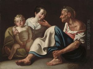 The Three Ages Of Man by Gaspare Traversi