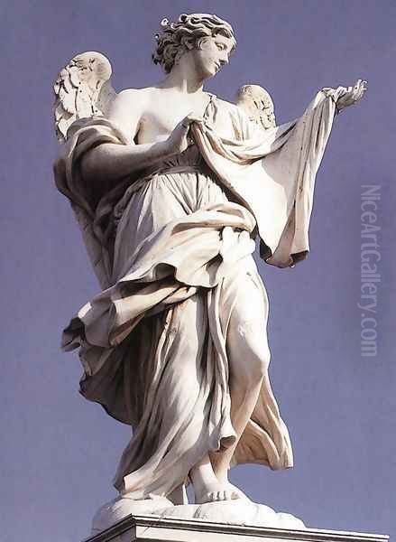Angel with the Sudarium - view 1