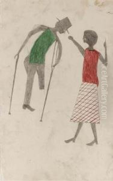Untitled (couple Fighting) - view 1