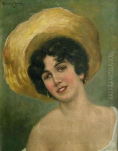 Portret Kobiety by Maurycy Trebacz