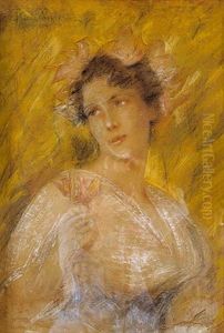 Portret Kobiety by Maurycy Trebacz