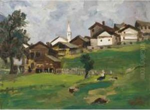 Paesaggio Di Montagna by Severino Trematore