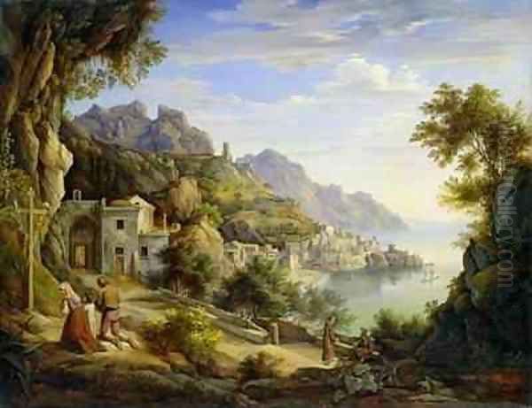 At the Gulf of Salerno - view 1
