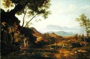 Italian Landscape 3 by Joachim Faber