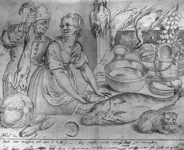 Kitchen Scene 1619 - view 1