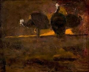 Turkeys by Theofrastos Triantafyllidis