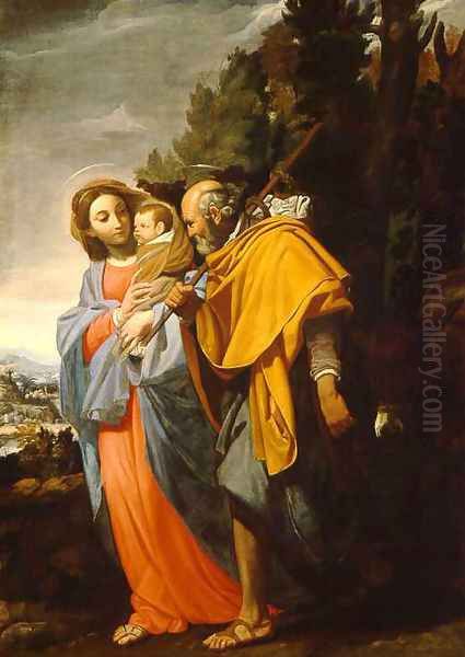 Flight into Egypt - view 1