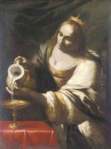 Queen Artemisia by Domenico Fiasella