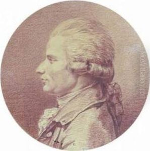 Portrait D'homme De Profil by Louis Rolland Trinquesse
