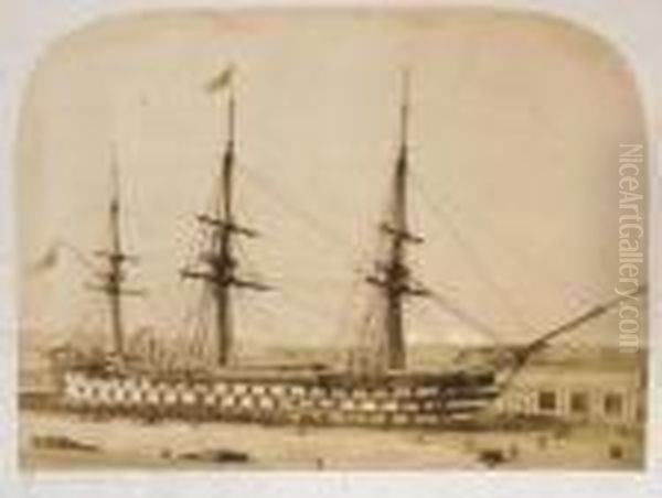 H.m.s. Duke Of Wellington Keyham Dock - view 1