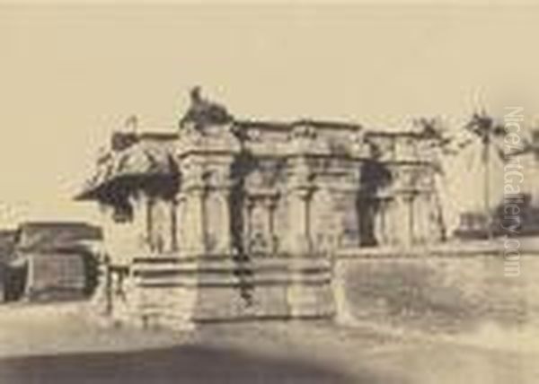 Madura: Trimul Naik's Choultry, Portico; Basement Of Gopurum, Each - view 1