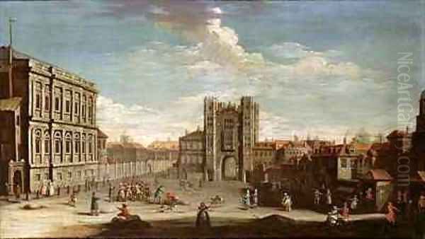 Old Whitehall and the Privy Garden - view 1