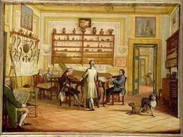 Concert party at the Neopolitan residence of Kenneth Mackenzie 1744-81 1st Earl of Seaforth by Pietro Fabris