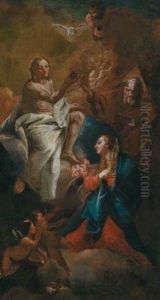 L""""incoronazione Di Maria by Paul Troger