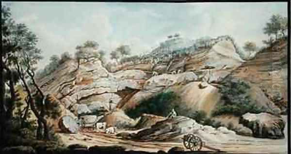 Part of the Cone of the Mountain of Somma - view 1