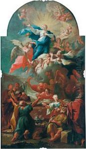 L""""assunzione Della Vergine by Paul Troger