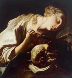 Scuola Del Settecento La Maddalena Penitente by Paul Troger