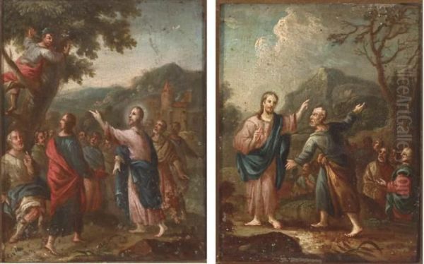 Christ And The Fig Tree; And Christ And Zaccaeus - view 1