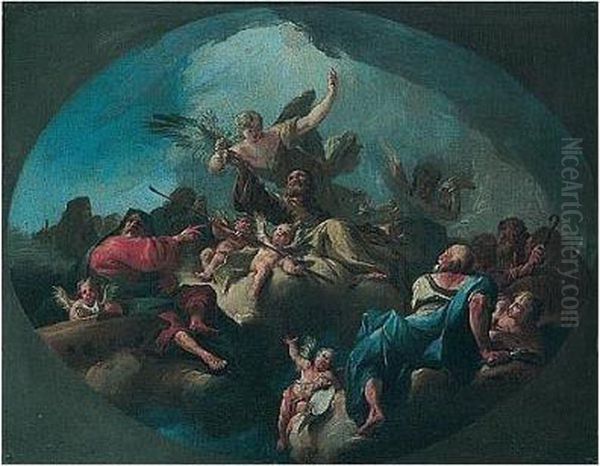 Saint Joseph In Glory - view 1