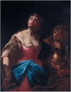 Judith With The Head Of Holofernes by Paul Troger