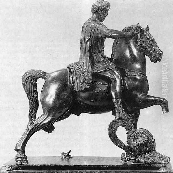 Equestrian statue of Marcus Aurelius - view 1