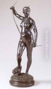 Diana by Jean-Alexandre-Joseph Falguiere