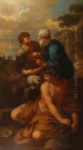 Scena Biblica by Girolamo Troppa
