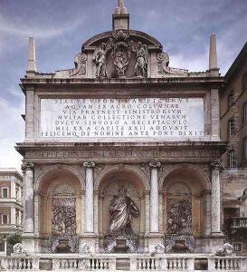 Fontana dell'Acqua Felice (Moses Fountain) by Domenico Fontana