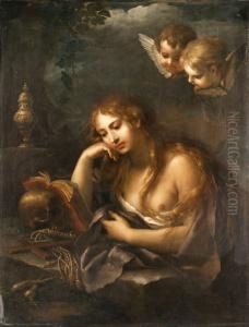 Maddalenapenitente by Girolamo Troppa
