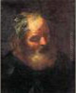 Portrait En Buste D'homere by Girolamo Troppa