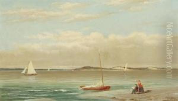 Artist At The Beach - view 1