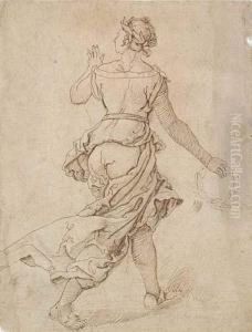 A Woman With A Laurel Wreath
