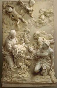 The Adoration of the Shepherds by Giambattista Foggini