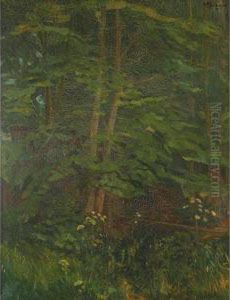 Blumen-weise Am Waldes-rand by Wilhelm Heinrich Trutbner