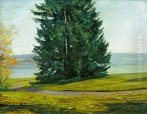 Landschaft Am Starnberger See by Wilhelm Heinrich Trutbner