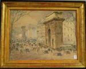 Boulevard St. Martin by Fernand Fortune Truffaut