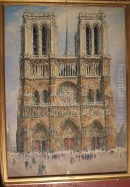 La Cathedrale Notre-dame De Paris - view 1