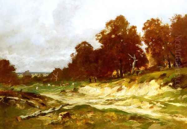 Landschaft Bei Barbizon (Barbizon Landscape) - view 1