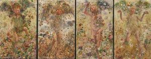 The Four Seasons by Leon Frederic