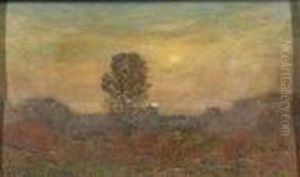 Sunset by Dwight William Tryon